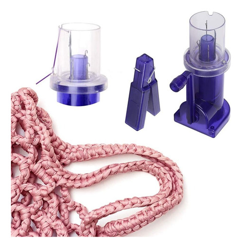 Maquina Para Tejer Cordones A Mano Con Hilo O Lana Tricotin