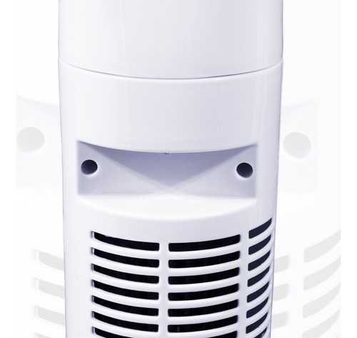 Ventilador De Torre Temporizador De 9 Hrs Control Manual 1.016 M 127 V 60hz 40w Blanco
