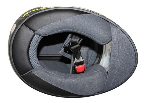 Casco Hjc Cs 15 Songtan, original, para viajes, color motero, negro/rojo, talla M (57/58)