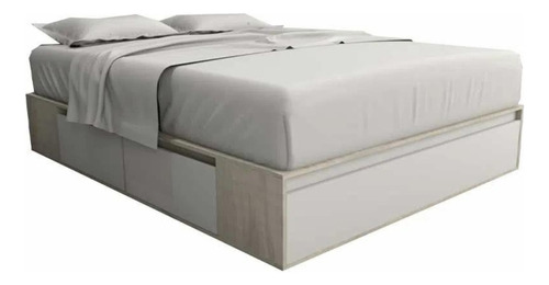 Cama Matrimonial 2 Plazas 160 X 190 Cajones Guardad Melamina