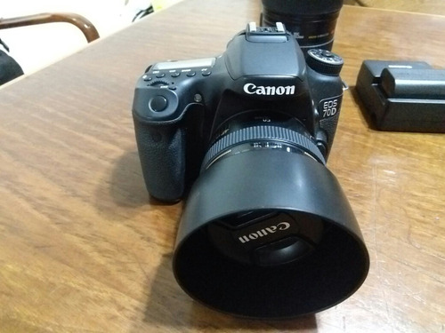Canon 70d Casi Nueva Más Equipo Fotográfico
