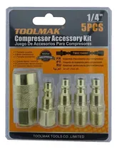 Comprar Set Acoples Rapido Para Compresor Conexiones 5 Piezas
