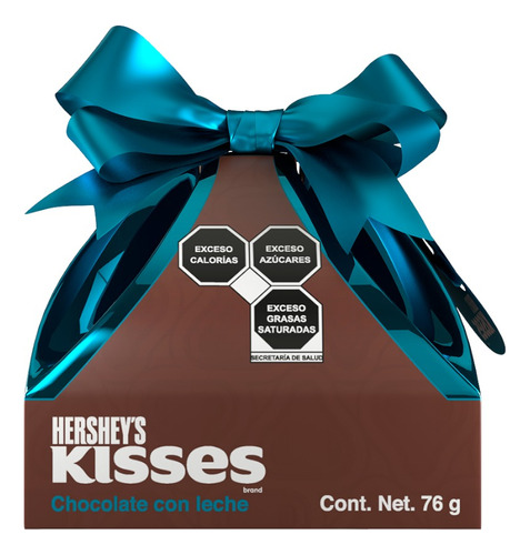 Chocolate Hershey's Kisses Caja Azul  76g