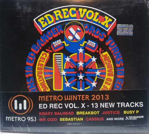 Cd Metro Winter 2013 (ed Rec Vol. X) Cerrado