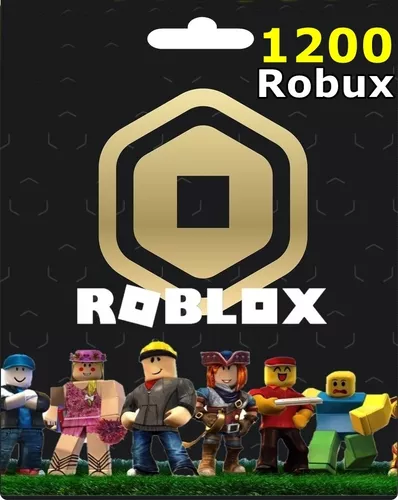 Cartão de Jogo Roblox – 1200 Robux – Bgamer Angola