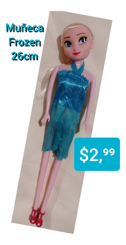 Muñeca Frozen De 26 Cm. Nuevas. 