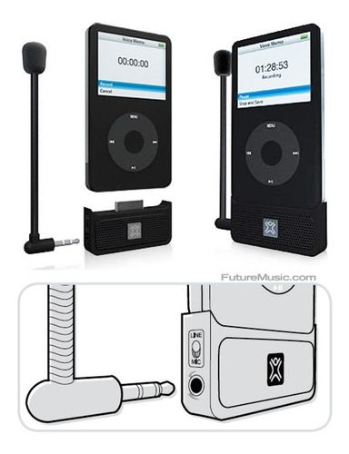 Micromemo Grabador Digital For iPod Xtrememac