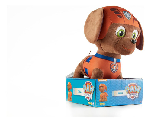 Pelúcia Zuma 30cm Patrulha Canina 1343 Sunny Cor