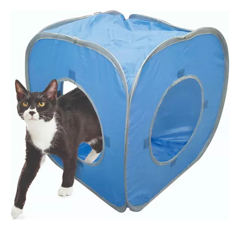 Carpa Para Gato Cubo Plegable 