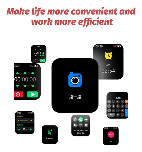 Reloj Smartwatch For Medir Glucosa Pulsera Android E500-