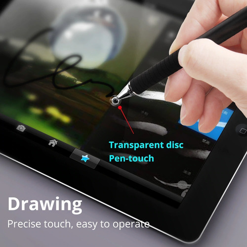 Lapiz Digital Stylus Para Tableta Y Celular, 2 En 1