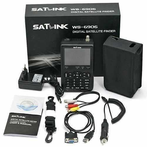 Localizador De Satélite Antena Satlink Ws6906 Pronta Entrega