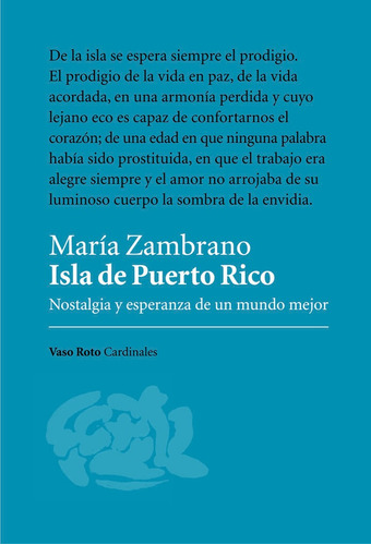 Libro Isla De Puerto Rico