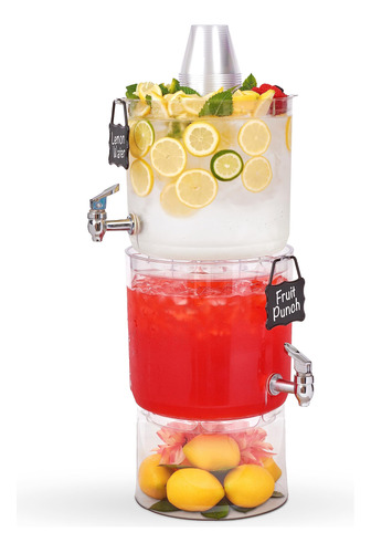 Buddeez Dispensador De Bebidas Con Soporte  (2 Unidades) Di