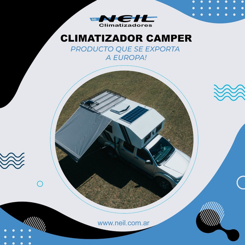 Imagen 8 de 10 de Climatizador Neil Camper - Para Motorhome Y Casa Rodante-