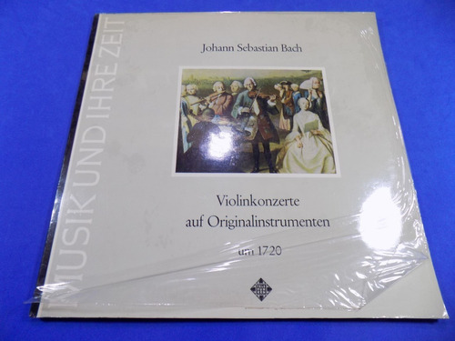Bach Violin Concerts On Original Instruments Lp Alemania 67