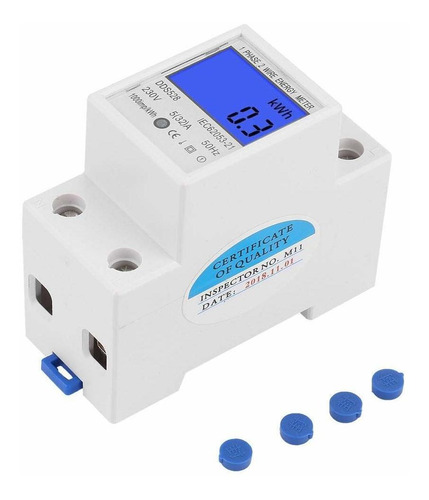 Medidor Energia Digital Dds -a 5 Hz Pantalla Lcd Kwh In