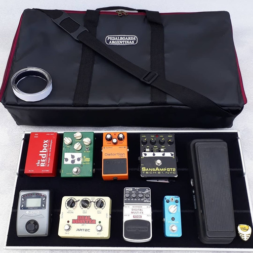 Imagen 1 de 3 de Pedalboard Para Pedales 60x31 Con Estuche Semi Rigido