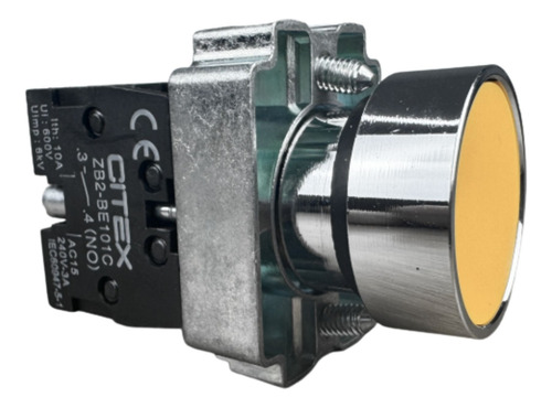 Botão De Comando Com Trava Lay5-ba51 Na 22mm
