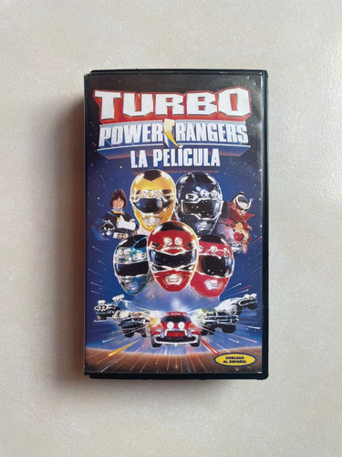 Película Power Rangers Vhs