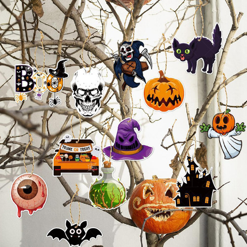 Pancarta De Halloween, Colgante De Guirnalda De Halloween,,