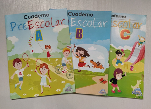 Cuaderno De Preescolar Tipo A, B Y C, Nuevos 