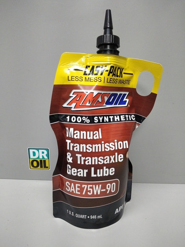 Imagen 1 de 3 de Amsoil 75w9 Api Gl-4. Aceite De Transmisión Sincrónica