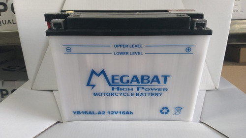 Bateria  Yb16al-a2  Megabat 12v 16ah Yamaha Ducati Virago