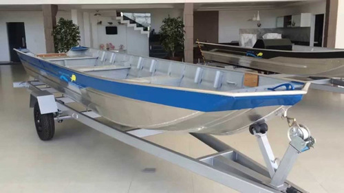 Barco De Alumínio Pety Brasil 600 De 6 Metros