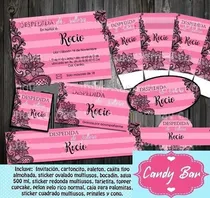 Comprar Kit Imprimible Despedida De Soltera  18 Jpg\u002Fpng Ver Promo