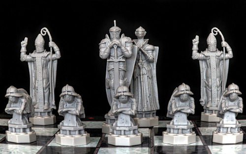 Ajedrez Harry Potter, En Resina 3d