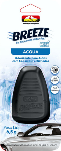 Imagem 1 de 2 de Cheirinho Breeze Classic Acqua - Proauto Pro2431