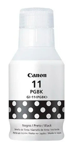 Botella Tinta Canon 11 Negro Gi-11 Bk 4525c001aa Original