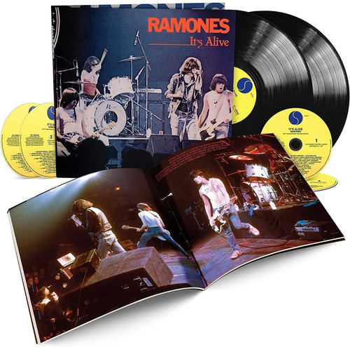 Ramones Its Alive Box Set Deluxe Edition 40 Th Anniversary