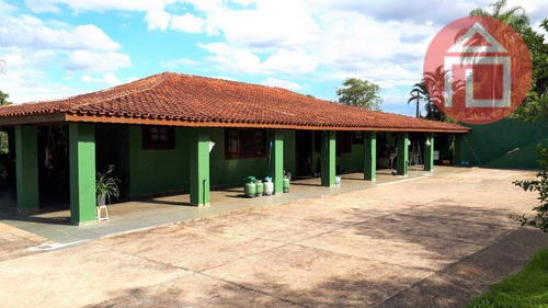 Chácara Com 4 Dormitórios À Venda, 9800 M² Por R$ 1.300.000,00 - Curitibanos - Bragança Paulista/sp - Ch0218