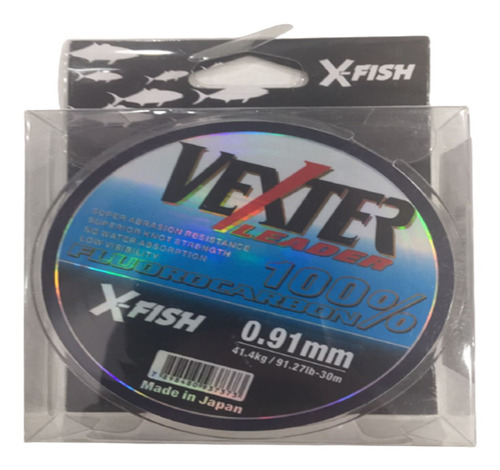Linea Fluorocarbon Vexter 0,91mm 41,4kg X-fish Made In Japan