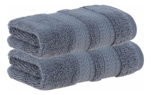 Toalha De Mão Buddemeyer Lavabo Banheiro 100%algodão Kit 2un