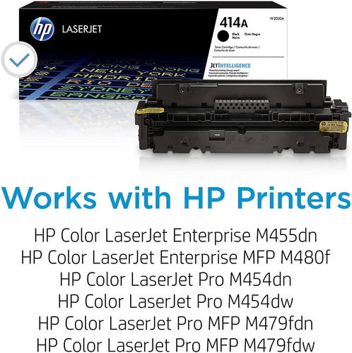 Cartucho De Toner Hp W2020a Serie 414a Negro