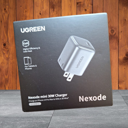 Nexode Mini 30w Cargador Pared Original Ugreen Android