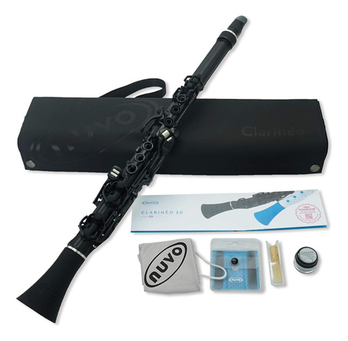 Clarinete Nuvo Clarineo, Negro (n120clbk)