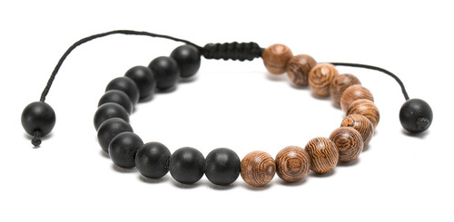Imagen 6 de 10 de Pulsera Piedras Naturales Yoga Feng Shui