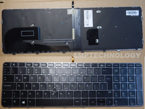 Teclado Laptop Hp Elitebook 755 G3 850 G3 850 G4 Zbook 15u