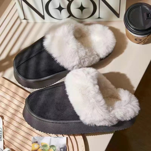 Zapatillas De Algodón Para El Hogar, Otoño-invierno, Zapatos