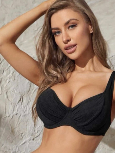 Corpiños Tops De Bikini Solo Parte De Arriba Aro Copa Grande S-dd
