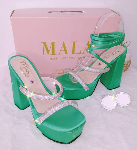 32743 Zapatilla Miss Shoes Green