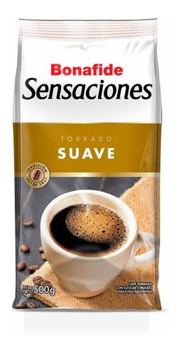 Pack X 3 Unid Cafe  Sensaciones Suav 500 Gr Bonafide Pro