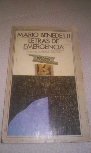 Mario Benedetti, Letras De Emergencia