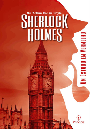 Sherlock Holmes - Um estudo em vermelho: Um Estudo em Vermelho, de Doyle, Arthur Conan. Ciranda Cultural Editora E Distribuidora Ltda., capa mole em português, 2018