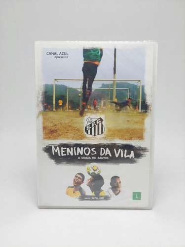 Dvd Filme Meninos Da Vila A Magia Do Santos - Original