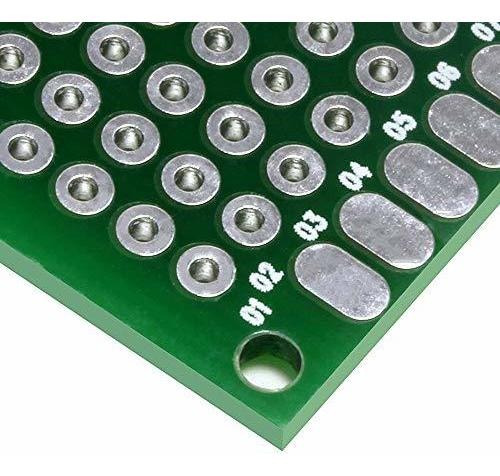 Circuito Impreso Doble Cara Para Prototipo Pcb 5 Unidad 2.8